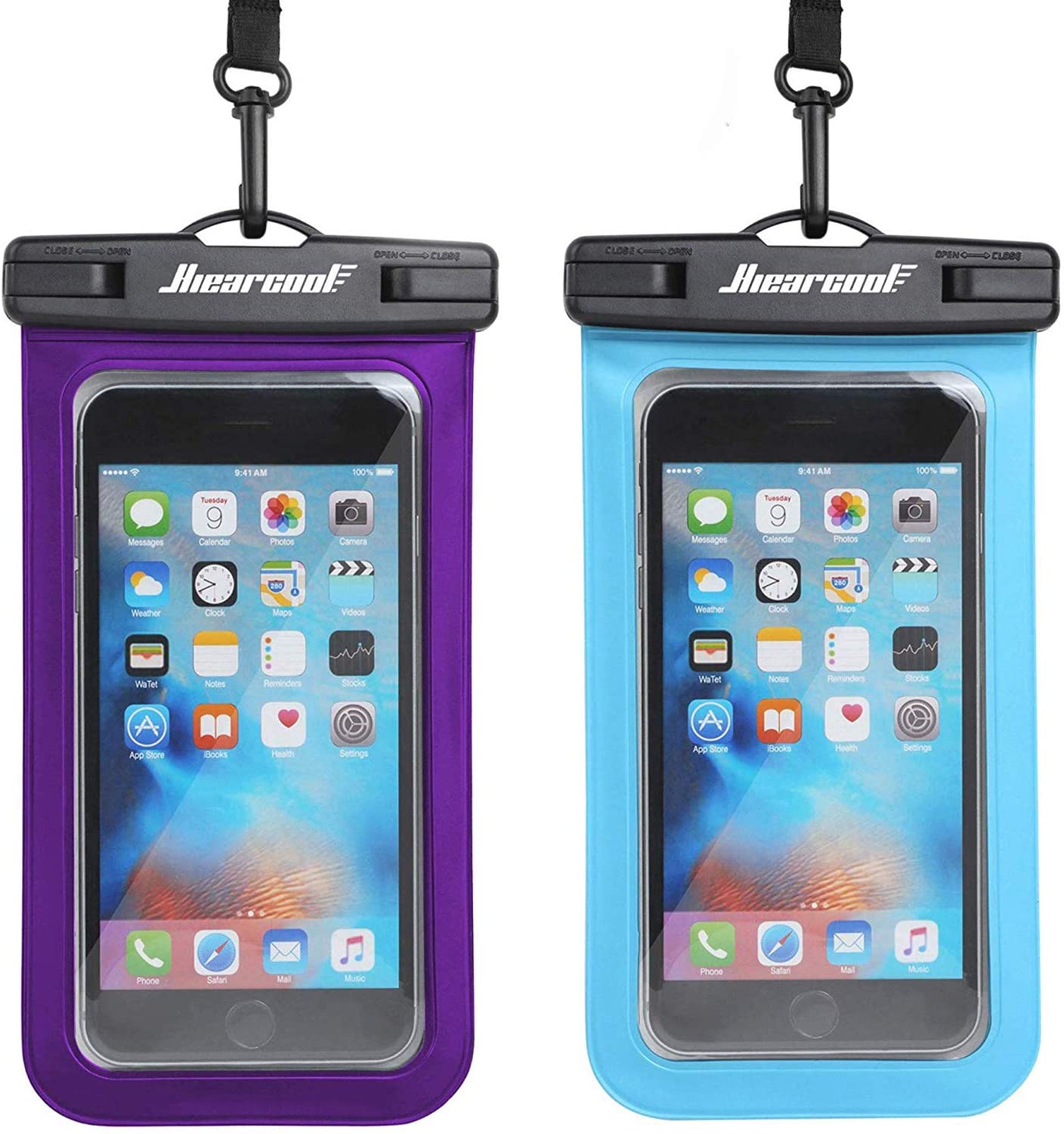 Universal Waterproof Case,Waterproof Phone Pouch Compatible for iPhone 13 12 11 Pro Max XS Max XR X 8 7 Samsung Galaxy s10/s9 Google Pixel 2 HTC Up to 7.0