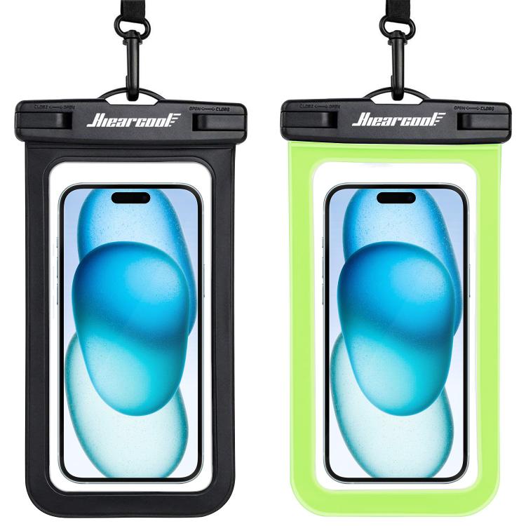 Hiearcool Waterproof Phone Pouch,Waterproof Phone Case for iPhone 16 15 14 13 Pro Max Plus up to 8.3